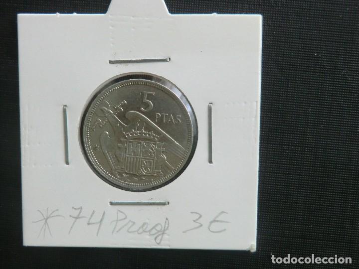 Monedas Franco: 5 PESETAS  -  1957 *74  -  EBC - Foto 1