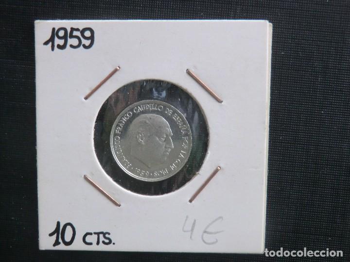 Monedas Franco: ESPA&Ntilde;A - 10 CENTIMOS - 1959 -  PRUEBA  -  PROOF - Foto 1