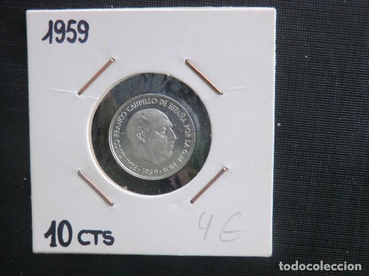 Monedas Franco: ESPA&Ntilde;A - 10 CENTIMOS - 1959 - PRUEBA - PROOF - Foto 1