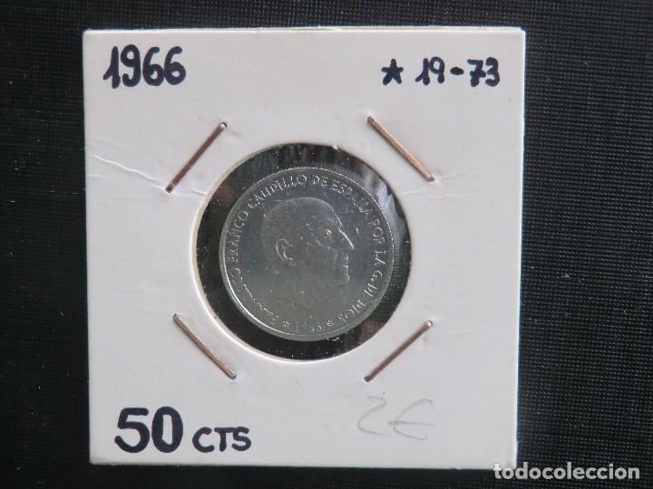 Monedas Franco: ESPA&Ntilde;A - 50 CENTIMOS - 1966 -  (*73) PROOF PRUEBA - Foto 1