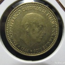 Monedas Franco: 1 PESETA 1966 ESTRELLAS 19 73 EBC