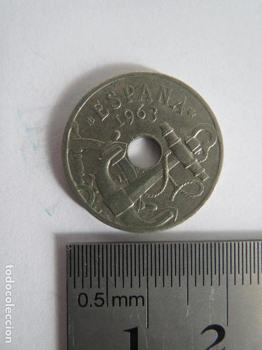 Monedas Franco: MONEDA 50 CENTIMOS 1963 ESPA&Ntilde;A - Foto 2