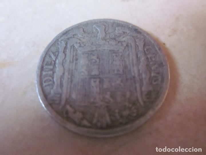 Monedas Franco: MONEDA ESPA&Ntilde;A 10 CENTIMOS 1940 - Foto 2