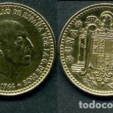 Monedas Franco: ESPAÑA 1 PESETA AÑO 1966 *1972 ( GENERAL DICTADOR FRANCISCO FRANCO - MONEDA DEL FRANQUISMO ) Nº5. Lote 69696137