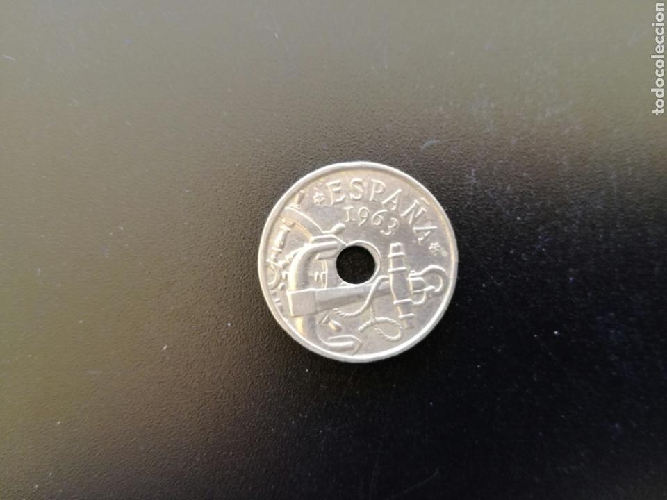 Monedas Franco: Moneda Espa&ntilde;a a&ntilde;o 1963 50 centimos - Foto 1