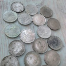Monedas Franco: LOTE 18 MONEDAS,DE 5 PTAS,FRANCISCO FRANCO CAUDILLO ESPAÑA,AÑO 1957. Lote 86931491