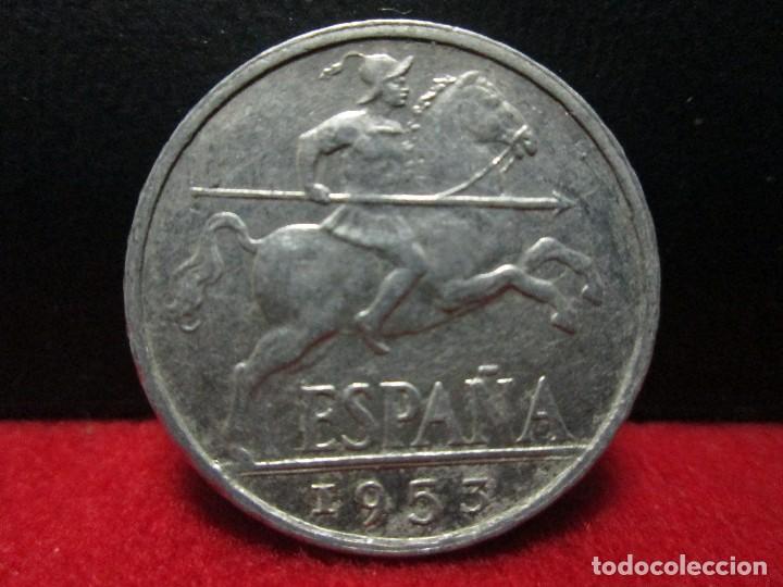Monedas Franco: 10 centimos 1953 Estado Espa&ntilde;ol bc - Foto 1