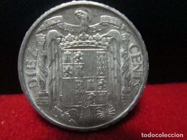 Monedas Franco: 10 centimos 1945 bc - Foto 2