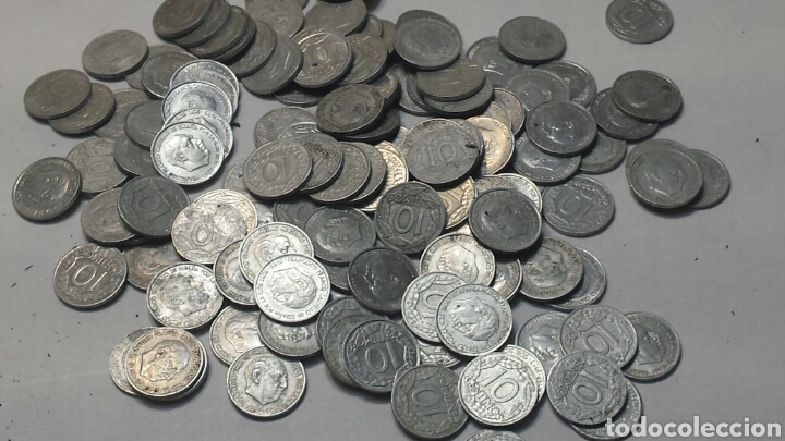 Monedas Franco: Lote 128 monedas 10 centimos 1959 - Foto 1