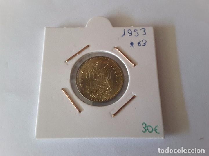 Monedas Franco: 1 peseta 1953 - Foto 1