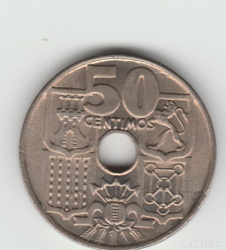 Monedas Franco: 50 CENTIMOS-1949*19-53-SIN CIRCULAR - Foto 2