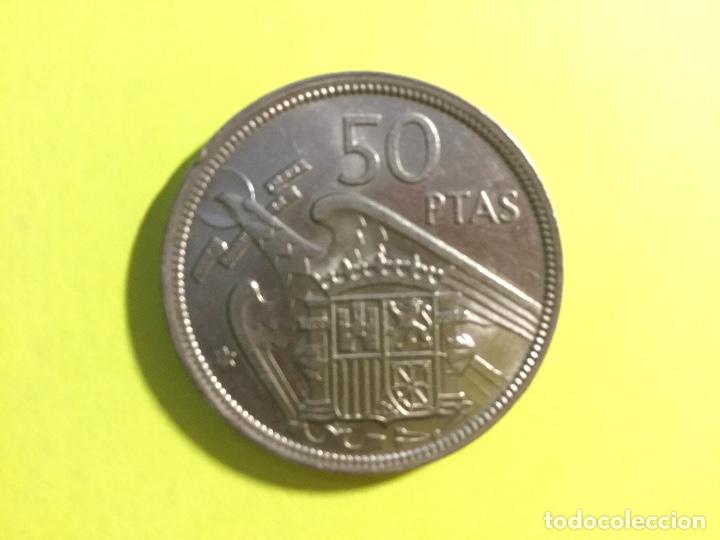 Monedas Franco: 7 monedas de Franco de 1957 - Foto 3
