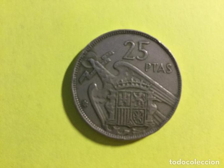 Monedas Franco: 7 monedas de Franco de 1957 - Foto 4