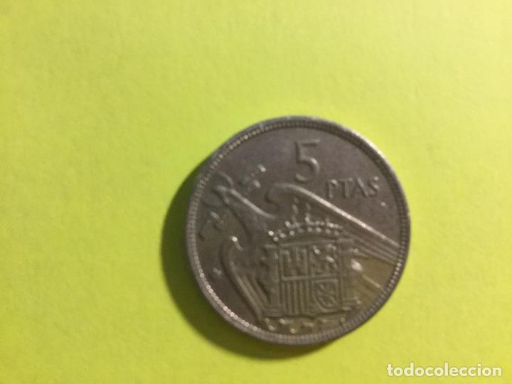 Monedas Franco: 7 monedas de Franco de 1957 - Foto 5