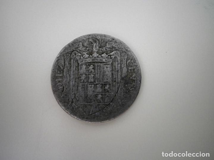 Monedas Franco: Diez c&eacute;ntimos. - Foto 2