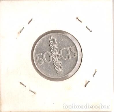 Monedas Franco: ESPA&Ntilde;A 1966 (*19-68). MONEDA DE 50 CENTIMOS. - Foto 2