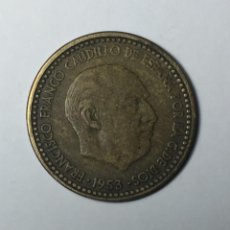 Monedas Franco: 1 PESETA FRANCO 1953 60*- CON ERROR. Lote 106444203