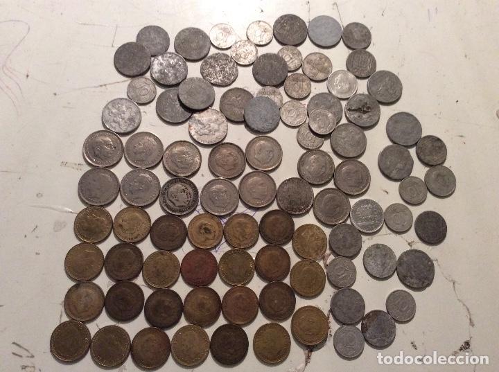 Monedas Franco: Lote monedas espa&ntilde;a - Foto 1