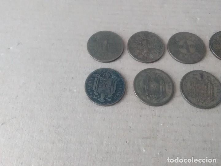 Monedas Franco: 10 monedas de 1 peseta de 1944 - Foto 2