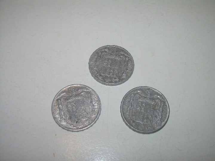 Monedas Franco: MONEDAS DE 5 CENTIMOS...1953 Y 1941 - Foto 2