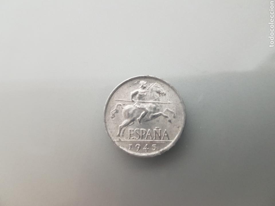 Monedas Franco: MONEDA 5 C&Eacute;NTIMOS 1945 S/C ALUMINIO - Foto 1