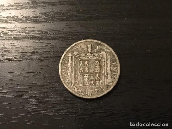 Monedas Franco: MONEDA 10 C&Eacute;NTIMOS ESPA&Ntilde;A 1941 - Foto 2