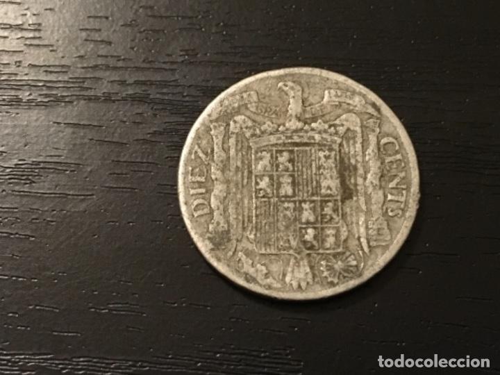 Monedas Franco: MONEDA 10 C&Eacute;NTIMOS ESPA&Ntilde;A 1941 - Foto 2