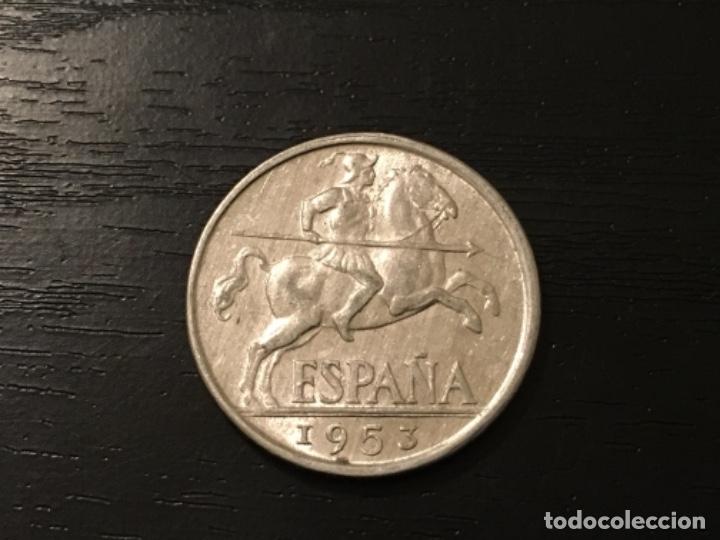 Monedas Franco: MONEDA 10 C&Eacute;NTIMOS ESPA&Ntilde;A 1953 - Foto 1