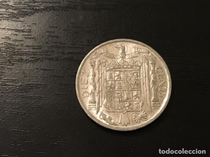 Monedas Franco: MONEDA 10 C&Eacute;NTIMOS ESPA&Ntilde;A 1953 - Foto 2