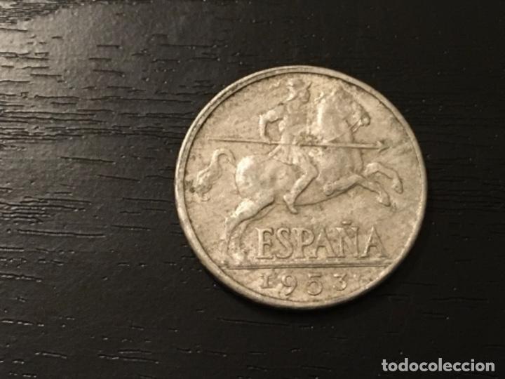 Monedas Franco: MONEDA 10 C&Eacute;NTIMOS ESPA&Ntilde;A 1953 - Foto 1