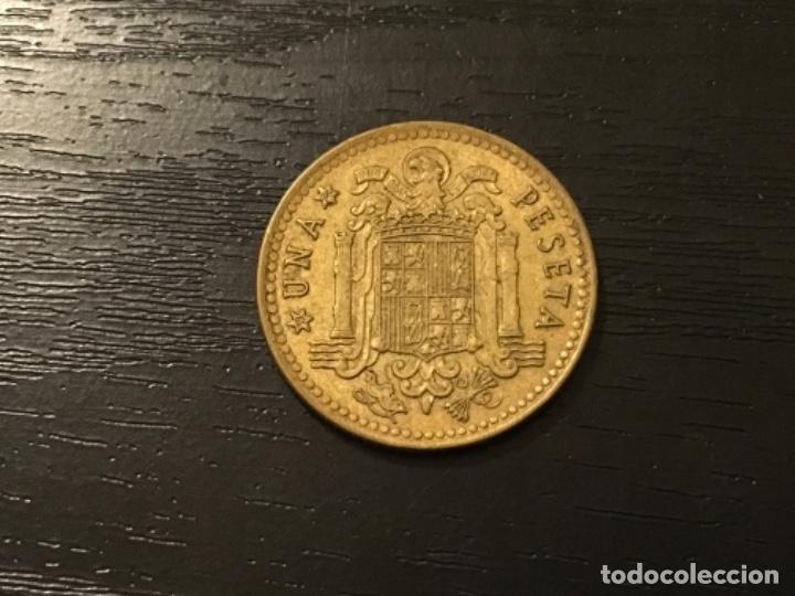 Monedas Franco: MONEDA 1 PESETA ESPA&Ntilde;A 1966 - Foto 2