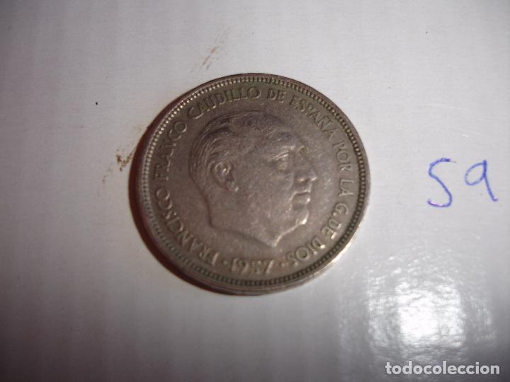 Monedas Franco: MONEDA 25 PESETAS 1959 - Foto 1