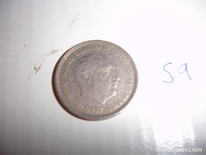 Monedas Franco: MONEDA 5 PESETAS 1959 - Foto 1