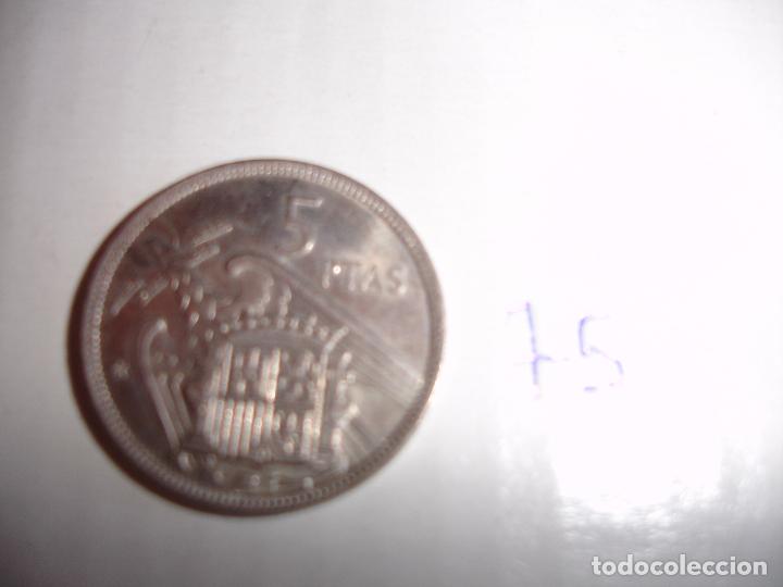 Monedas Franco: MONEDA 5 PESETAS 1975 - Foto 2