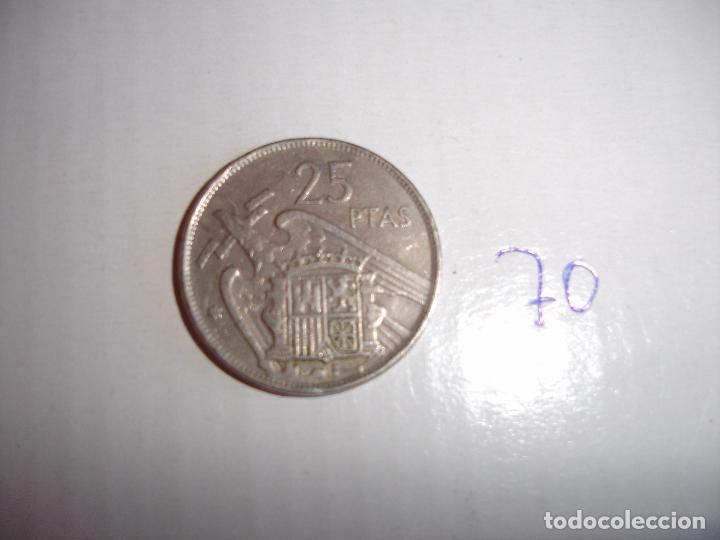 Monedas Franco: MONEDA 25 PESETAS 1970 - Foto 2