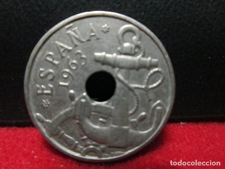 Monedas Franco: 50 CENTIMOS 1963 ESTRELLAS 19,65 - Foto 2