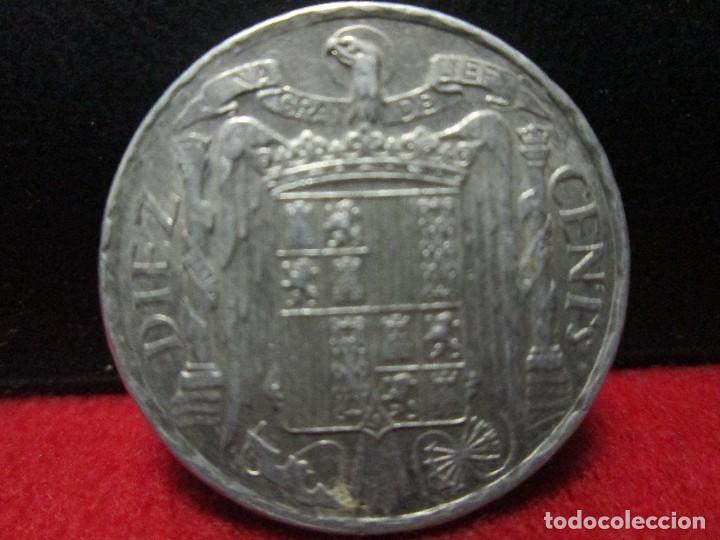 Monedas Franco: excelentes 10 centimos 1953 sincircular - Foto 2