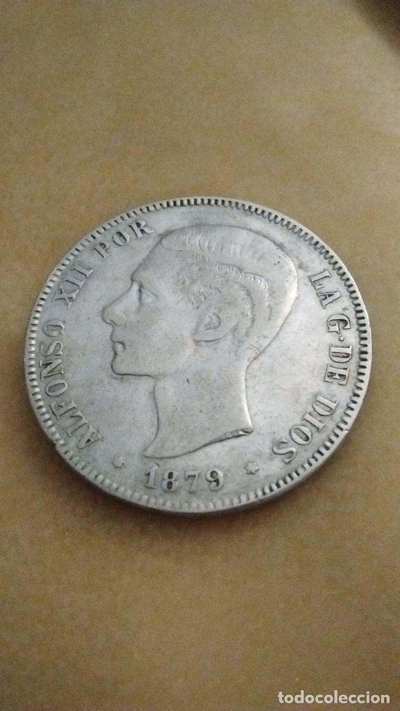 Monedas Franco: Moneda de plata de Alfonso xii - Foto 1