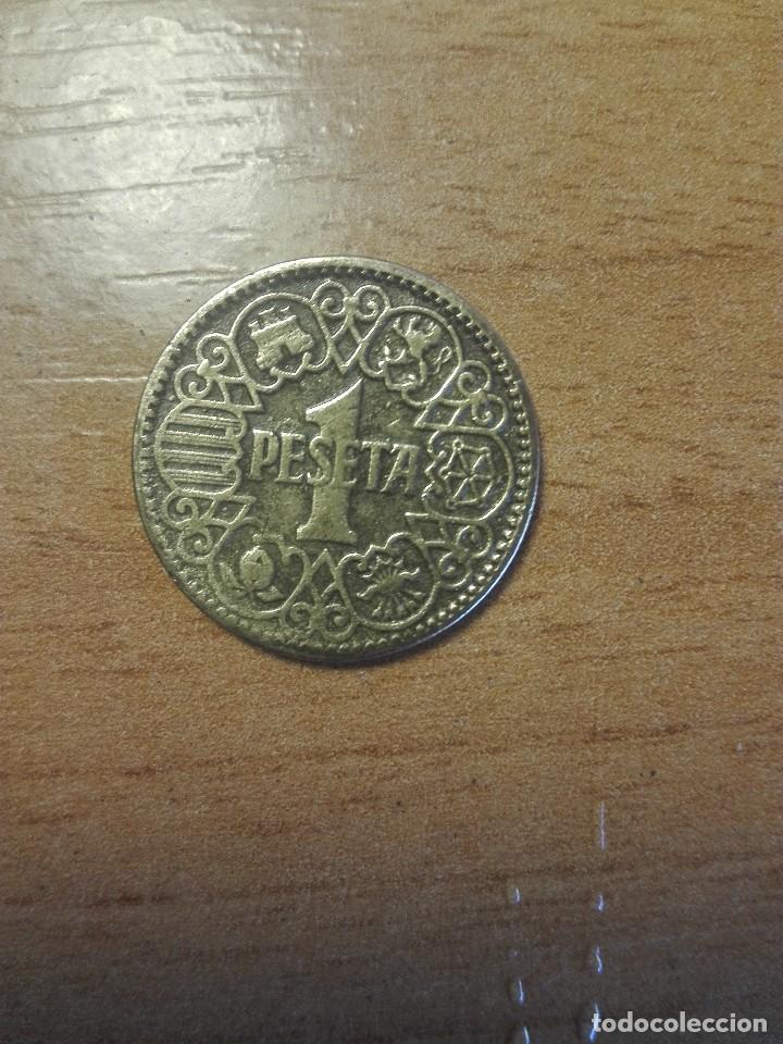 Monedas Franco: 1 peseta de 1944 - Foto 1