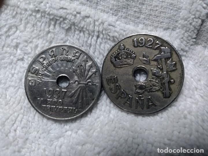 Monedas Franco: Moneda 25 centimos - Foto 2