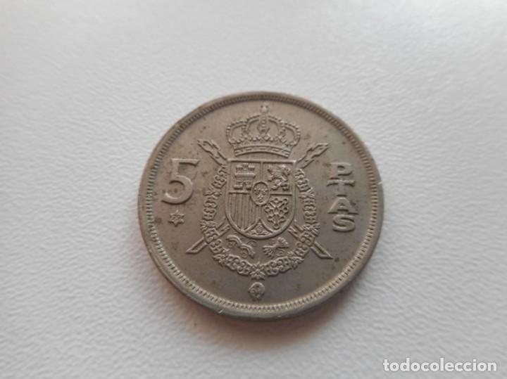 Monedas Franco: MONEDA 5 PESETAS 1975 - Foto 1