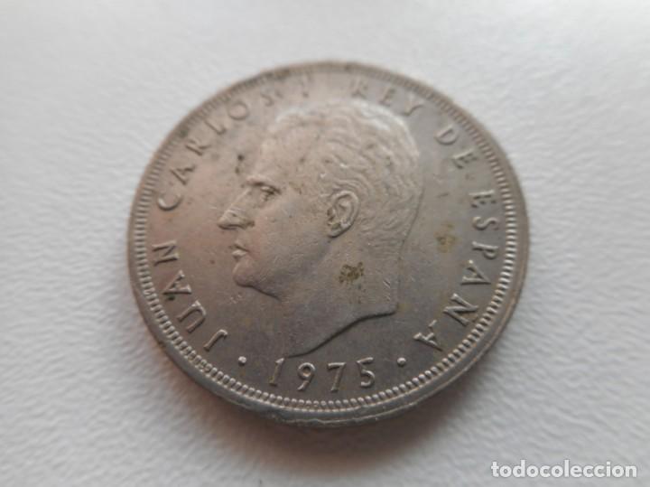Monedas Franco: MONEDA 5 PESETAS 1975 - Foto 2