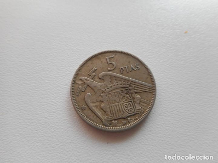 Monedas Franco: MONEDA 5 PESETAS 1957 - Foto 1