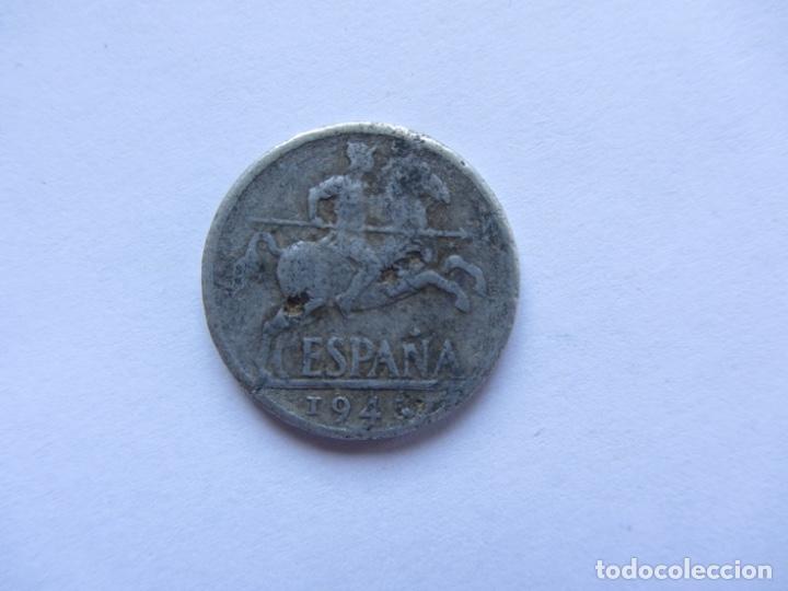 Monedas Franco: MONEDA DE 10 C&Eacute;NTIMOS DEL A&Ntilde;O 1945. - Foto 2