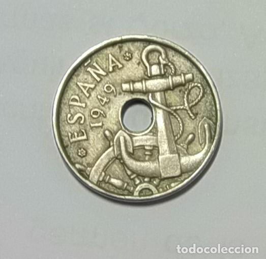 Monedas Franco: ESPA&Ntilde;A - 50 CENTIMOS 1949 *62 - BC. - Foto 1