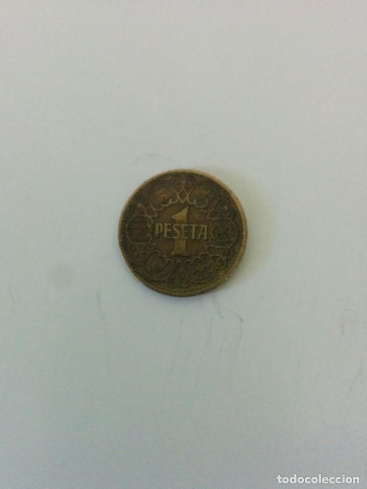 Monedas Franco: Peseta 1944, B/C - Foto 1