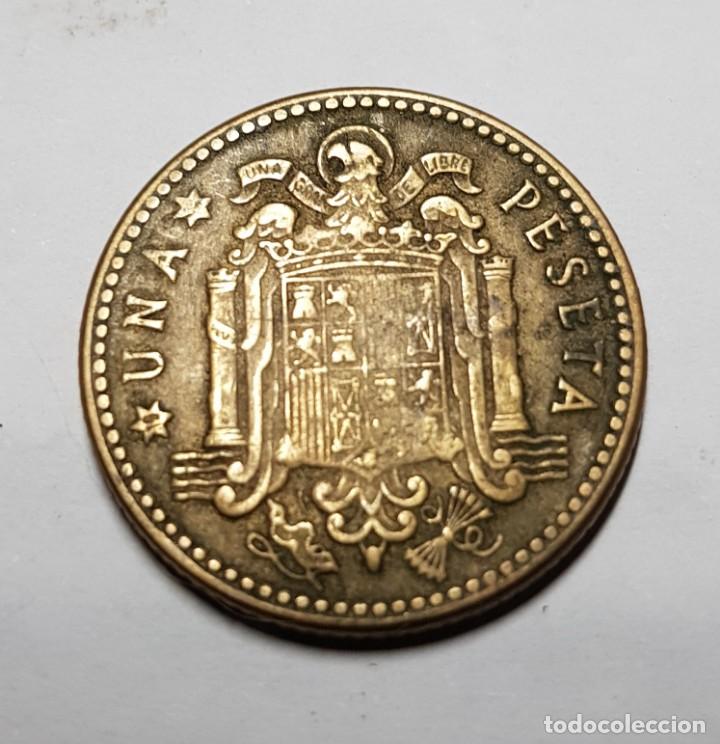 Monedas Franco: Moneda de 1 PESETA 1947 *?? - Foto 1