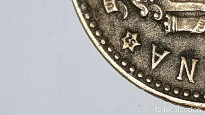 Monedas Franco: Moneda de 1 PESETA 1947 *52 - Foto 3