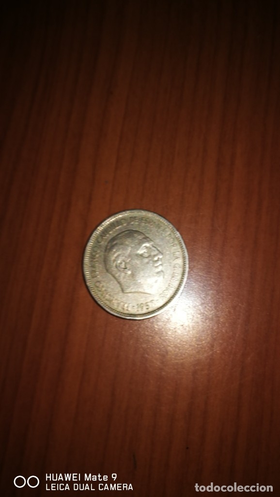Monedas Franco: cinco pesetas de Franco - Foto 1