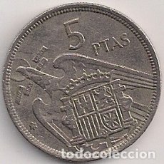 Monedas Franco: ESPAÑA - ESTADO ESPAÑOL - 5 PESETAS 1957 *71